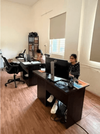 EvoGenix team members working at their desks
